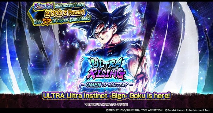 Le dernier nouveau personnage invocable pour le Legends Festival 2023, ULTRA Ultra Instinct -Sign- Goku, descend sur Dragon Ball Legends!!